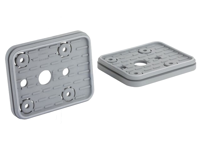 Zuigplaat voor vacu�mblok; 140x115x18,5mm Zuigplaat voor vacu�mblok; 140x115x18,5mm